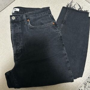 Re/Done Black Jeans